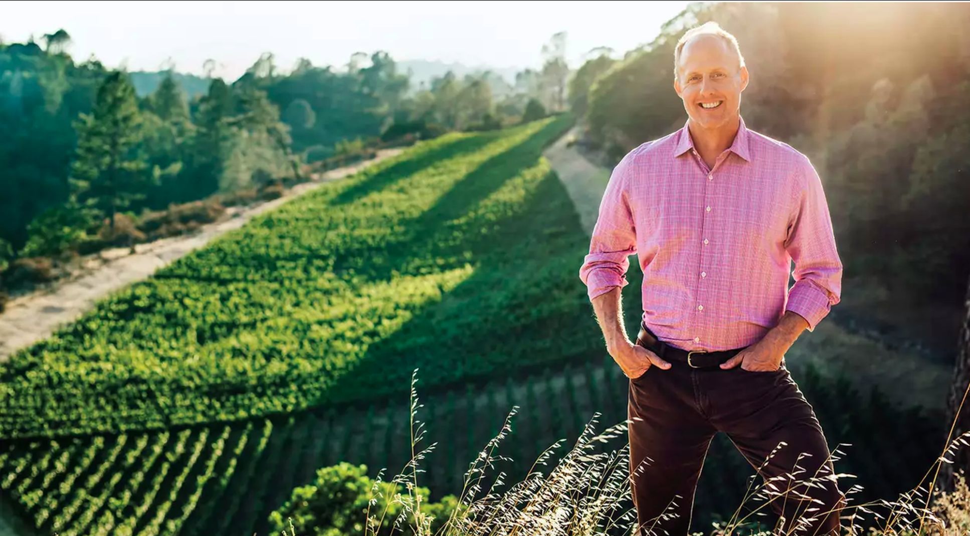 Winemaker Thomas Rivers Brown